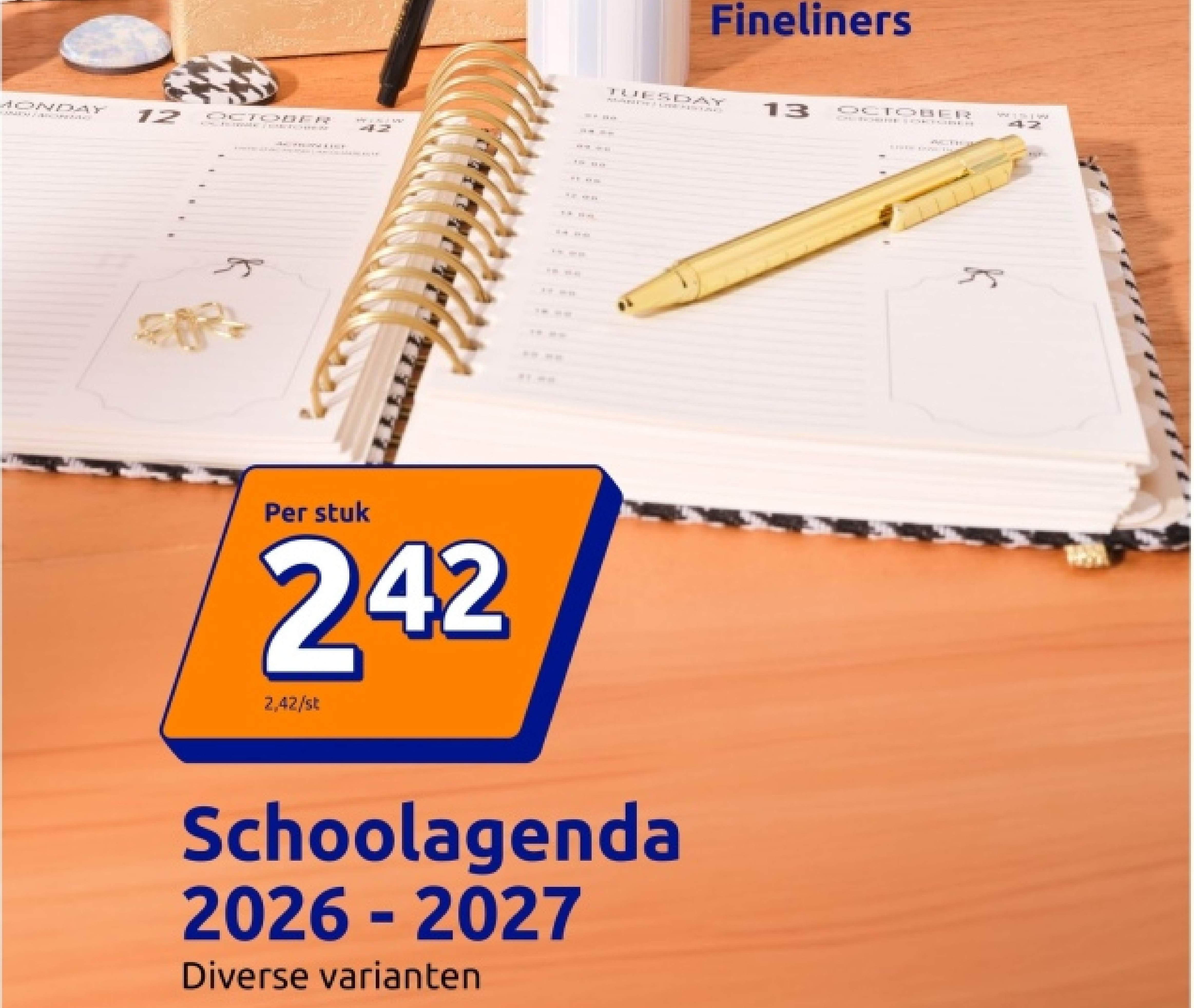 Schoolagenda 2026-2027