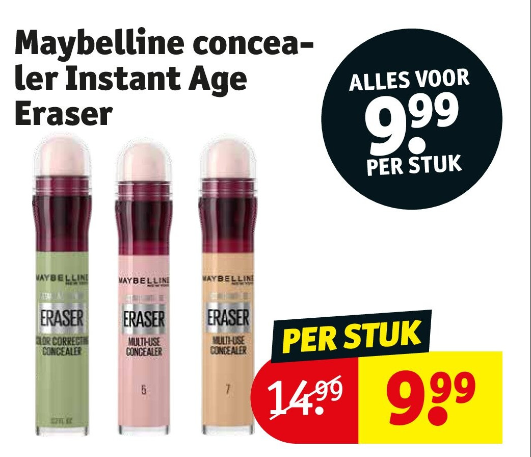 Maybelline concealer Instant Age Eraser