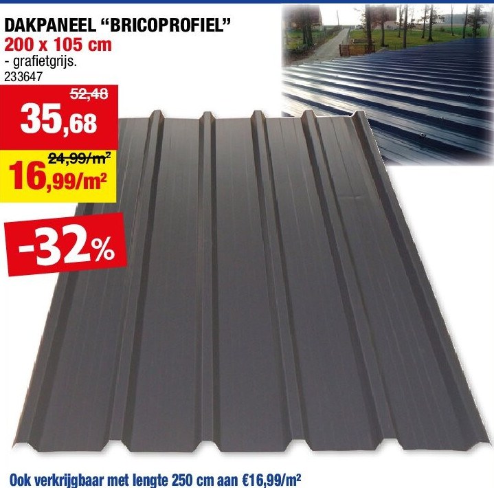 DAKPANEEL “BRICOPROFIEL”