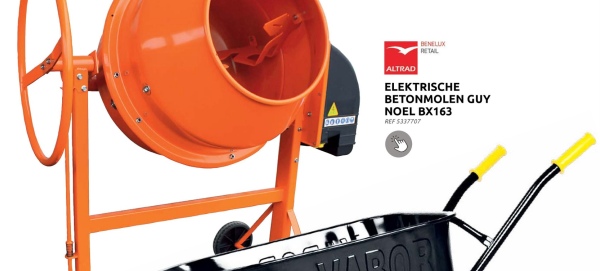ELEKTRISCHE BETONMOLEN GUY NOEL BX163