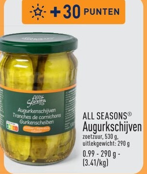 Augurkschijven
