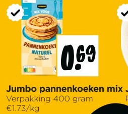 Jumbo pannenkoeken mix