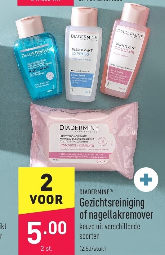 Gezichtsreiniging of nagellakremover