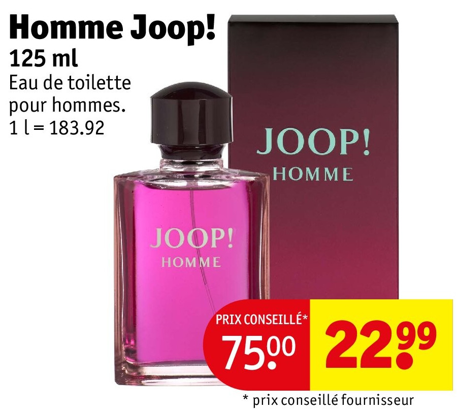 Homme Joop! 125 ml