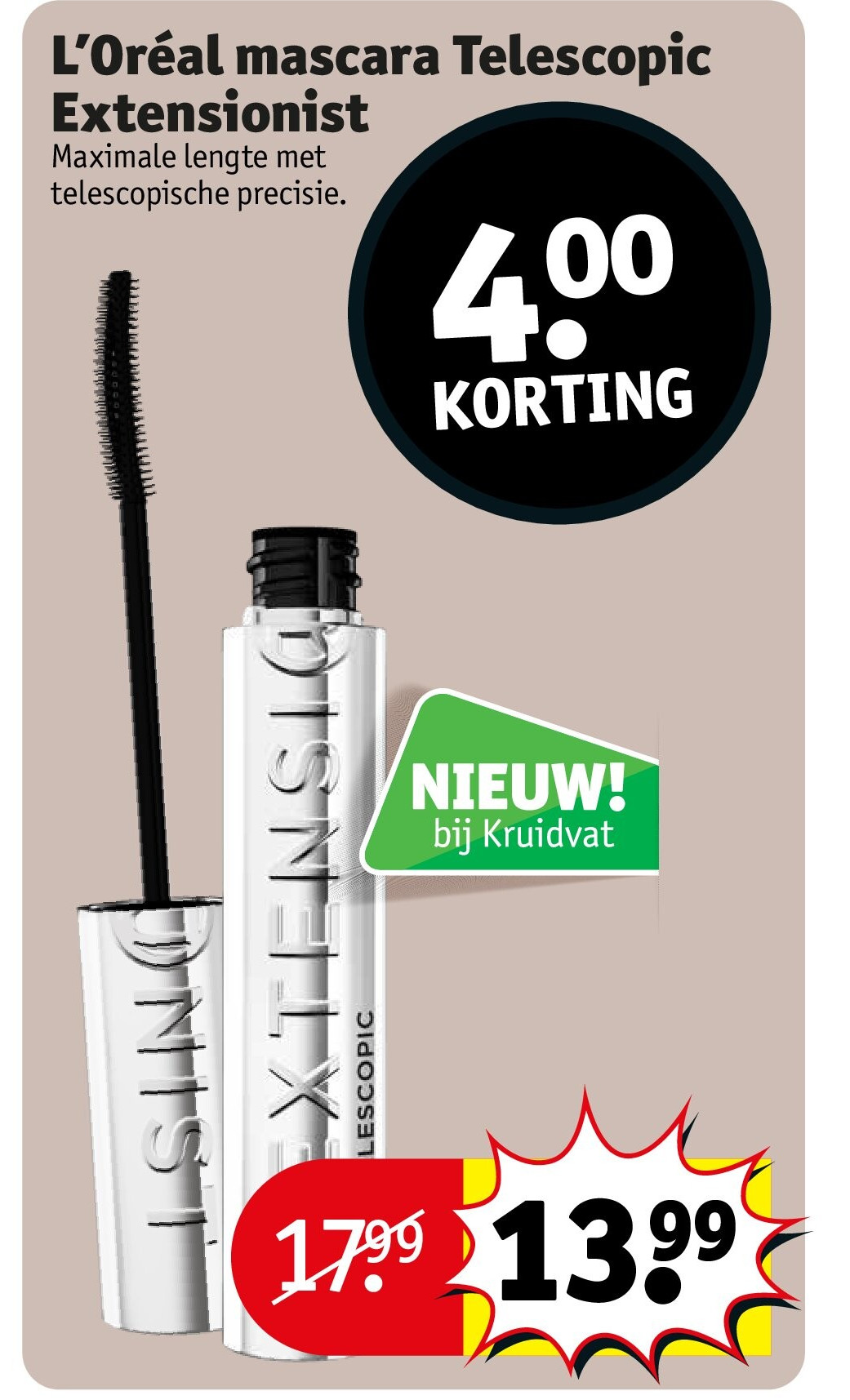 L’Oréal mascara Telescopic Extensionist
