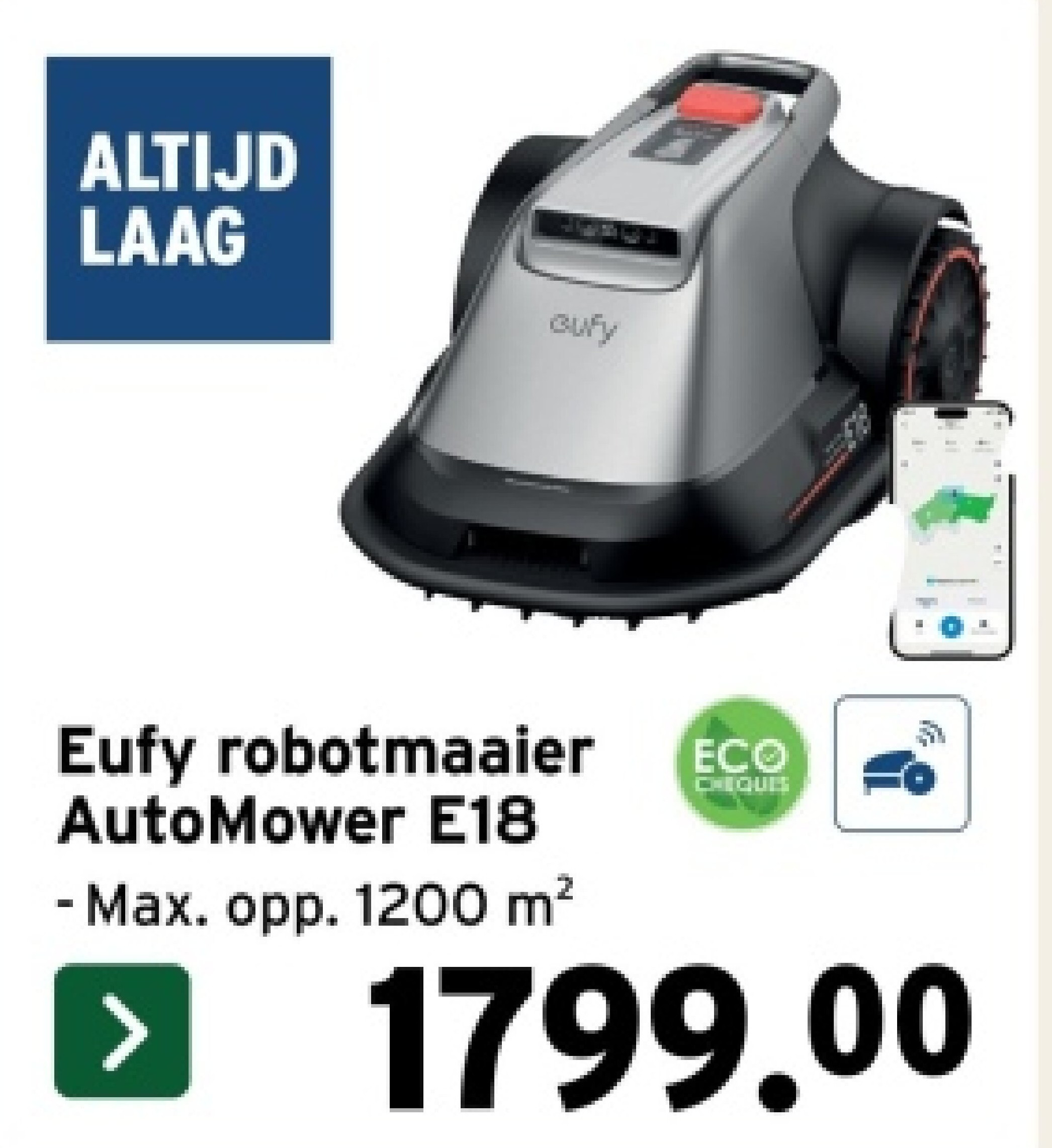 Eufy robotmaaier AutoMower E18