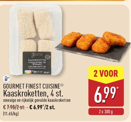 Kaaskroketten, 4st.