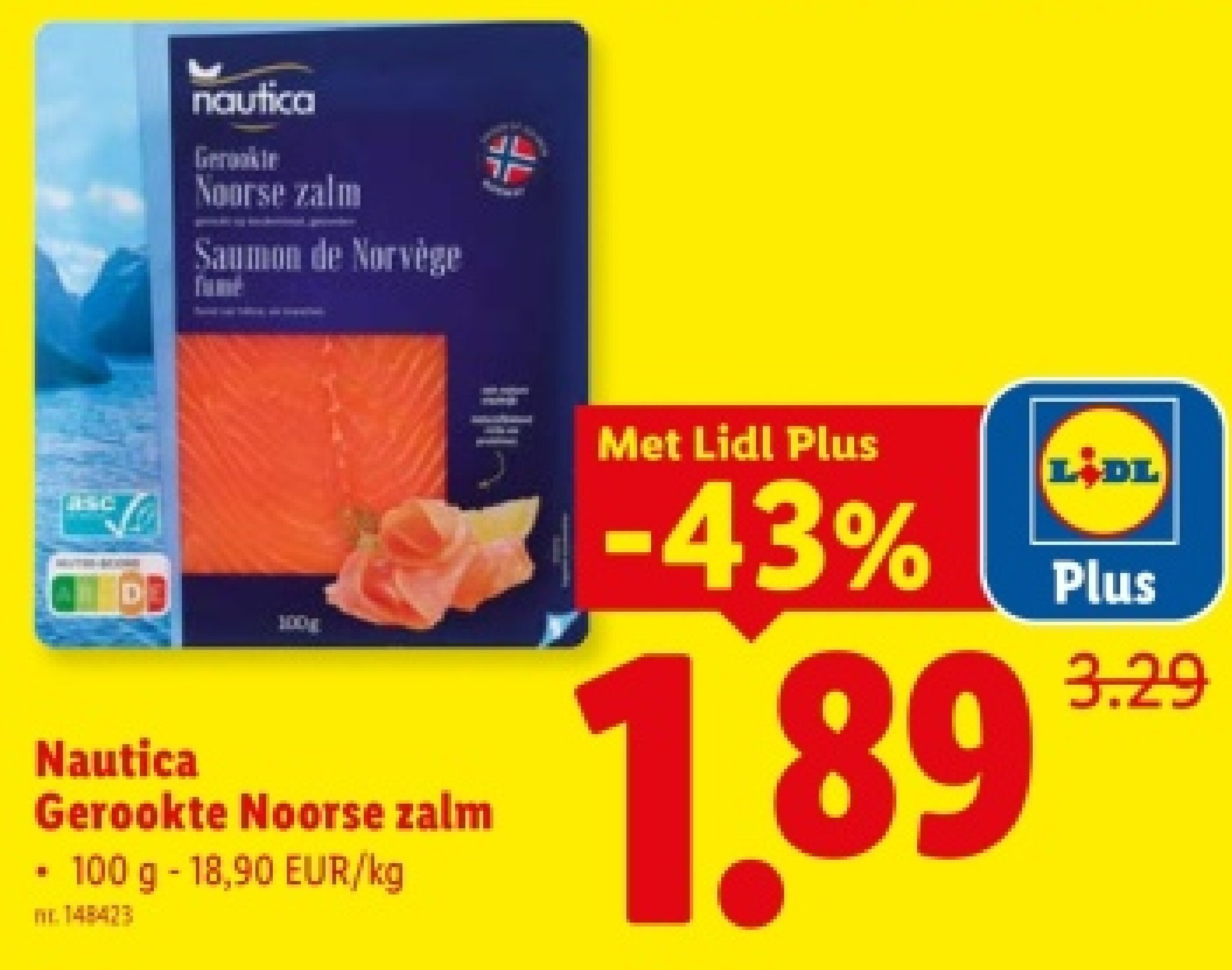 Gerookte Noorse zalm