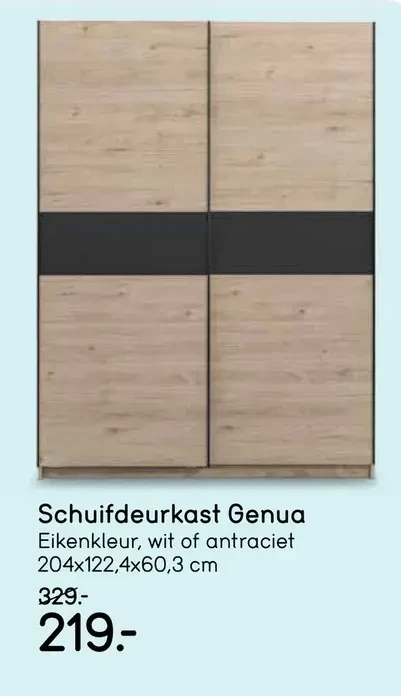 Schuifdeurkast Genua