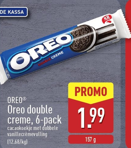 Oreo double creme, 6-pack
