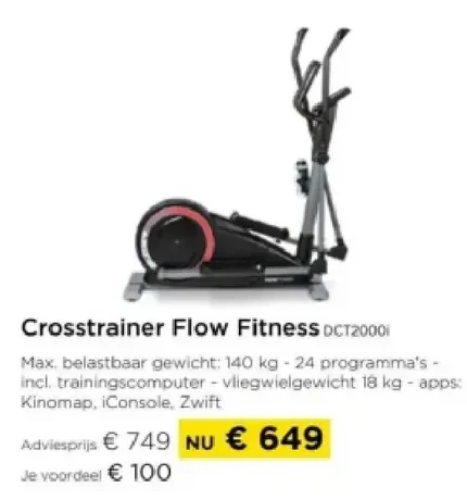 Crosstrainer Flow Fitness