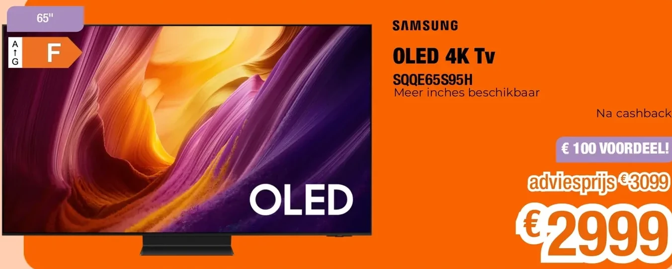 SAMSUNG OLED 4K Ty SQQE65S95H