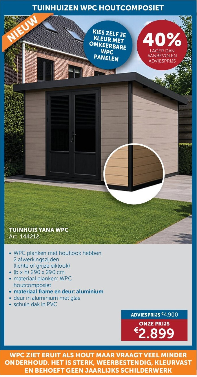 TUINHUIS YANA WPC