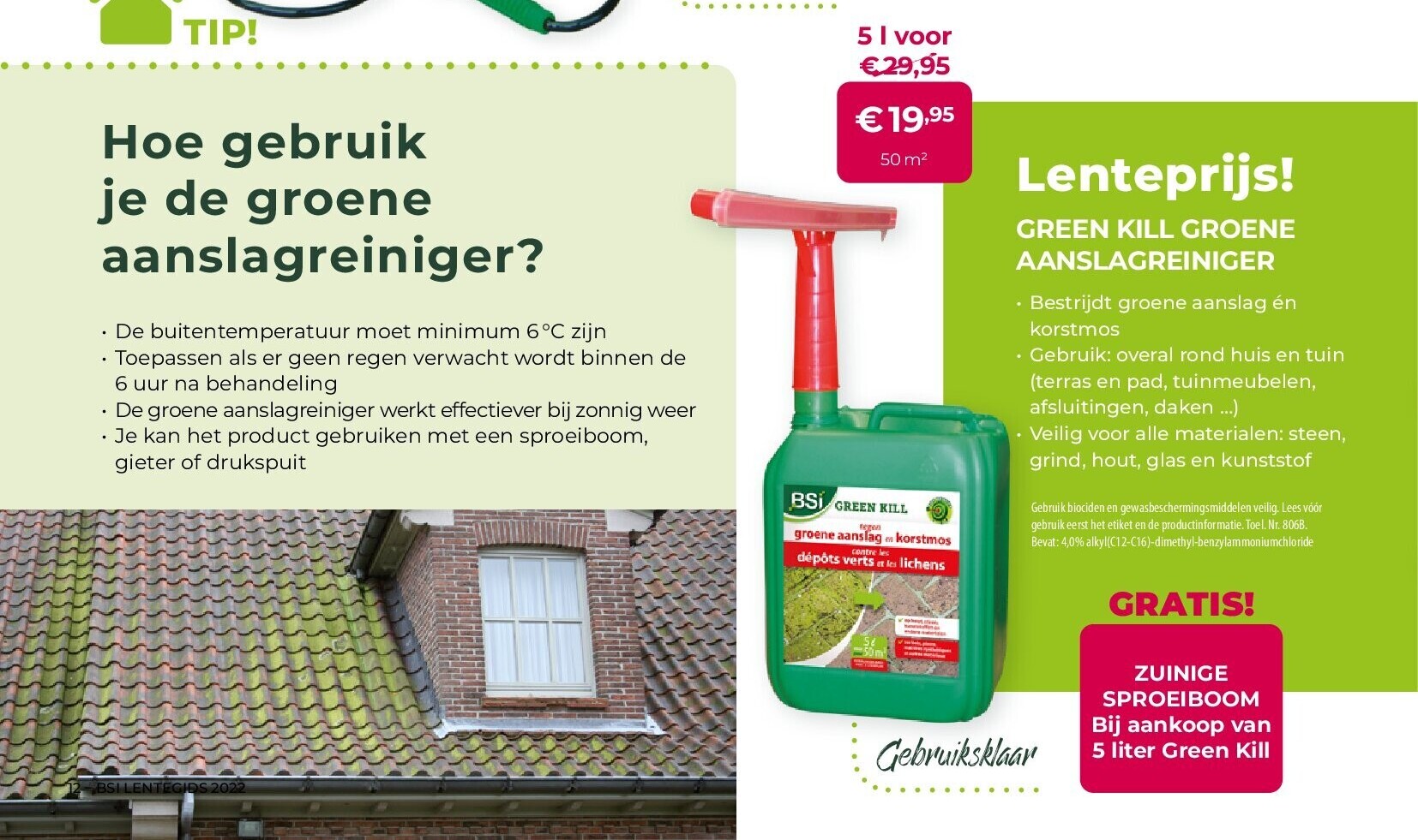 GREEN KILL GROENE AANSLAGREINIGER