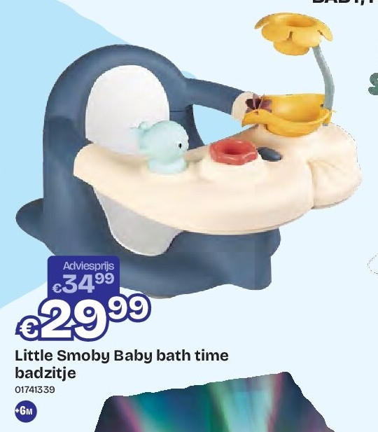 Little Smoby Baby bath time badzitje