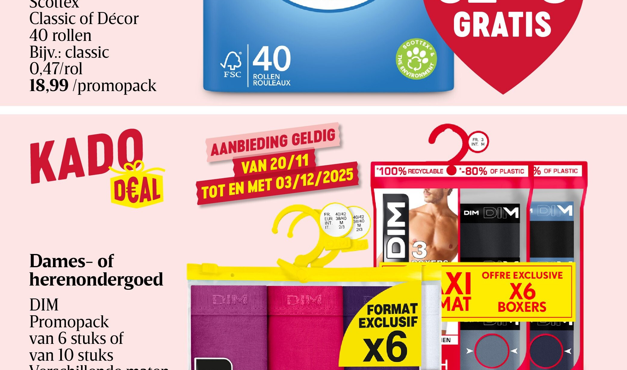 Dames- of herenondergoed