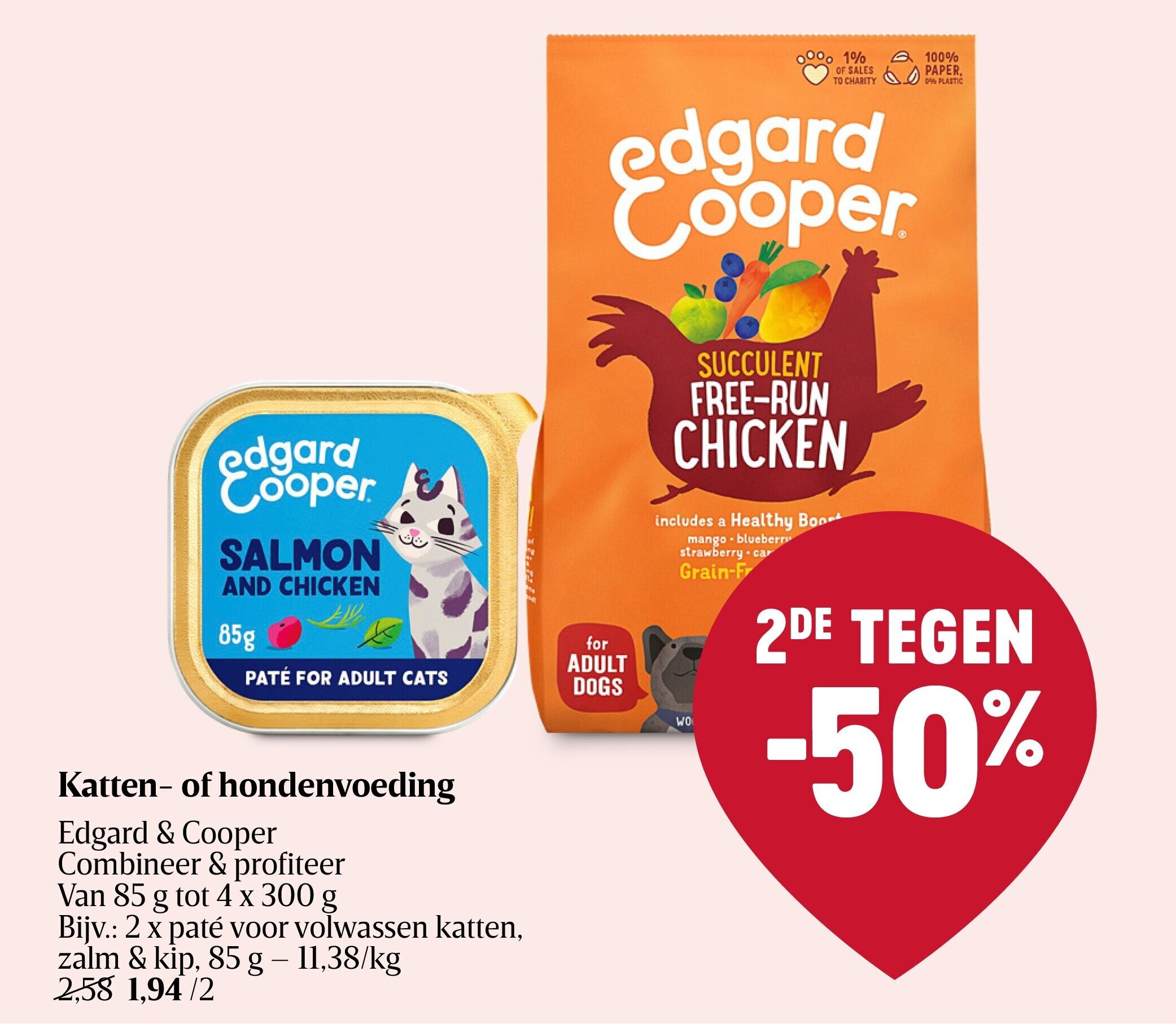 Katten- of hondenvoeding