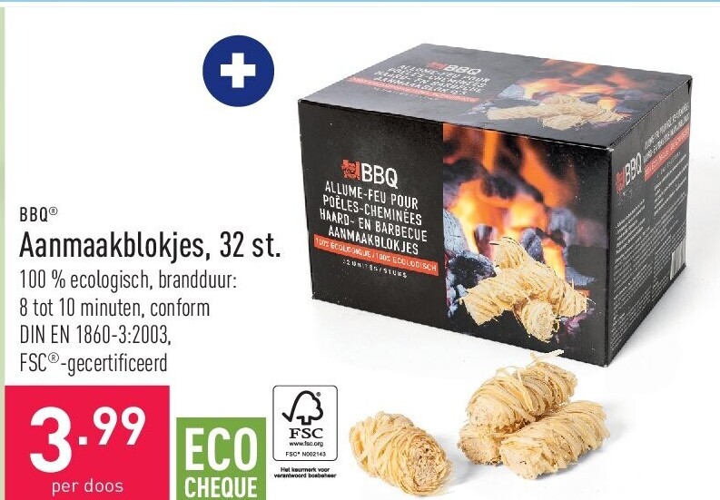 Aanmaakblokjes, 32 st.