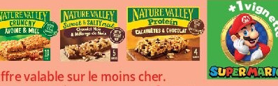 Produits Nature Valley