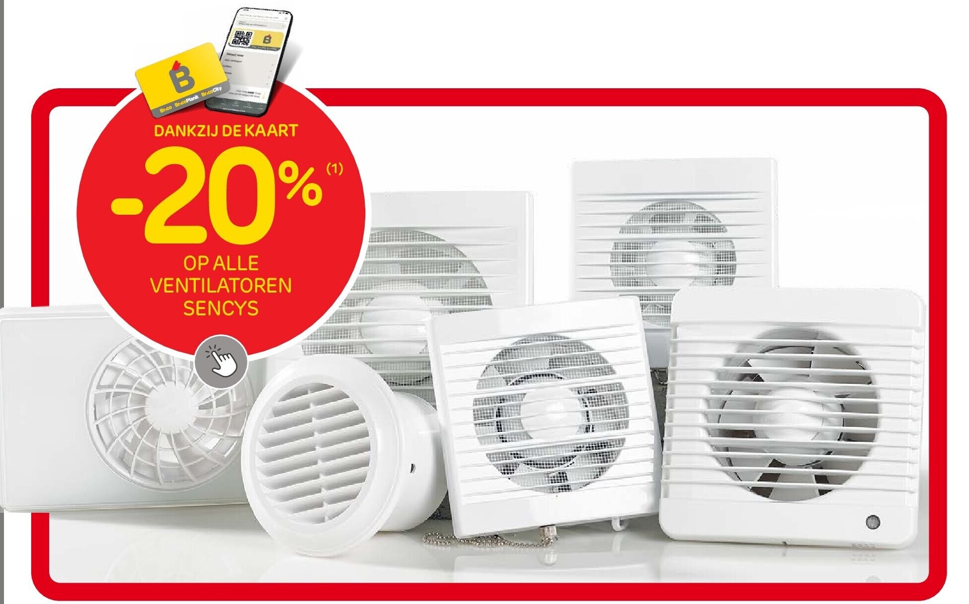 OP ALLE VENTILATOREN SENCYS