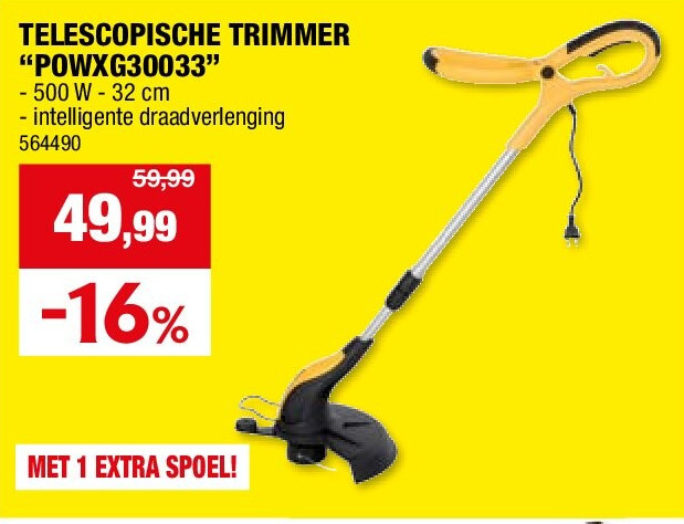 TELESCOPISCHE TRIMMER “POWXG30033”