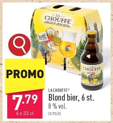 Blond bier, 6 st.