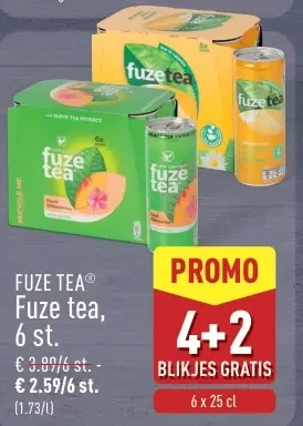 Fuze tea, 6 st.