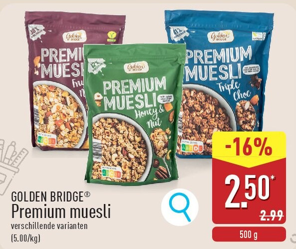 Premium muesli