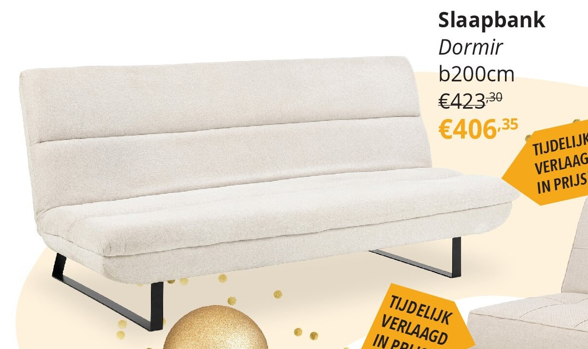 Slaapbank Dormir b200cm