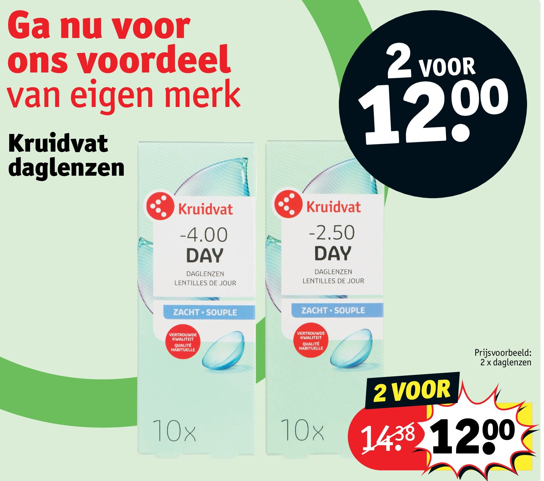 2 x daglenzen