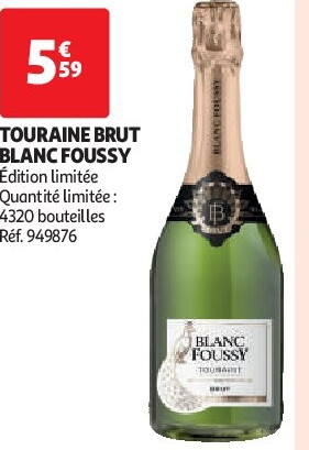TOURAINE BRUT BLANC FOUSSY