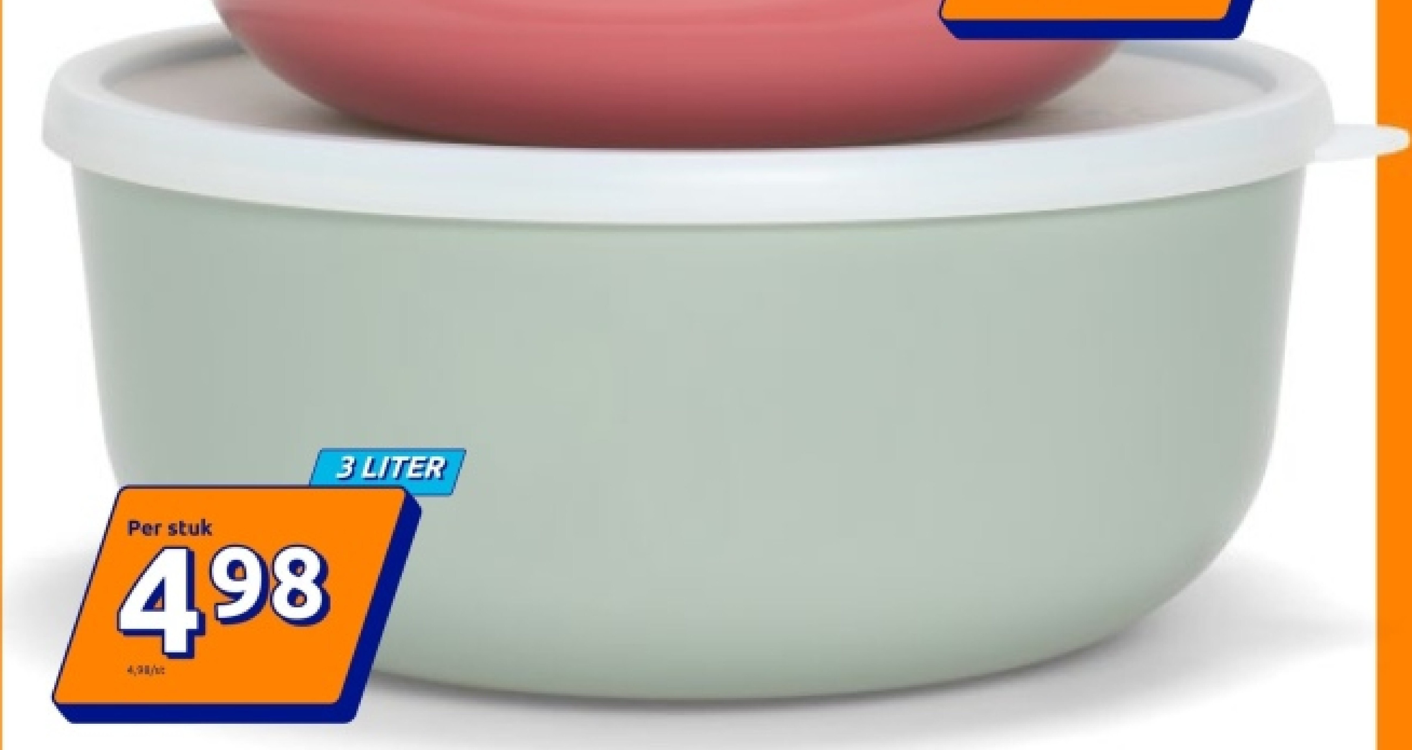 Mepal vershoudbakjes 3 LITER