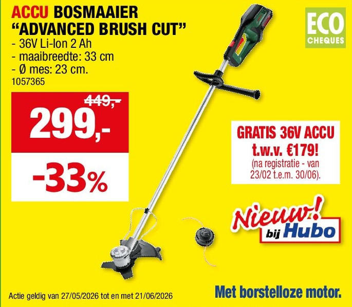 ACCU BOSMAAIER “ADVANCED BRUSH CUT”