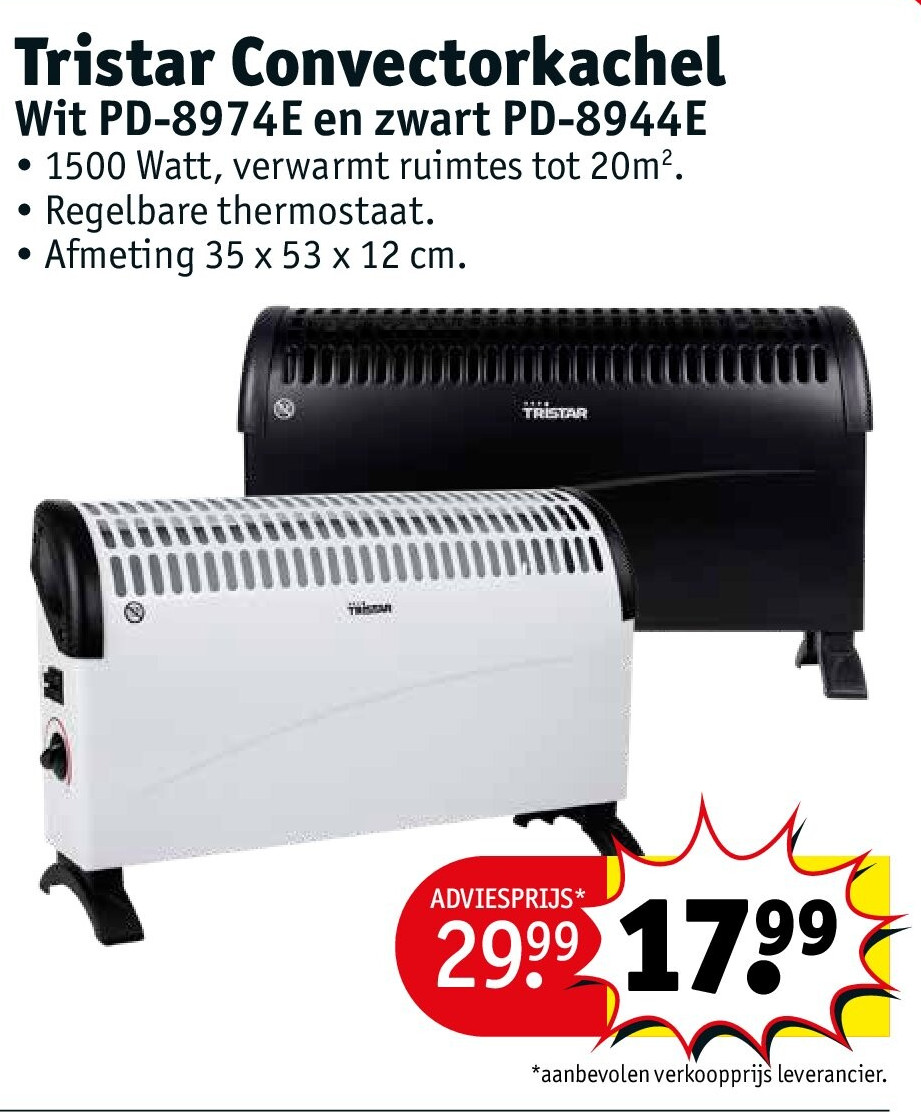 Tristar Convectorkachel