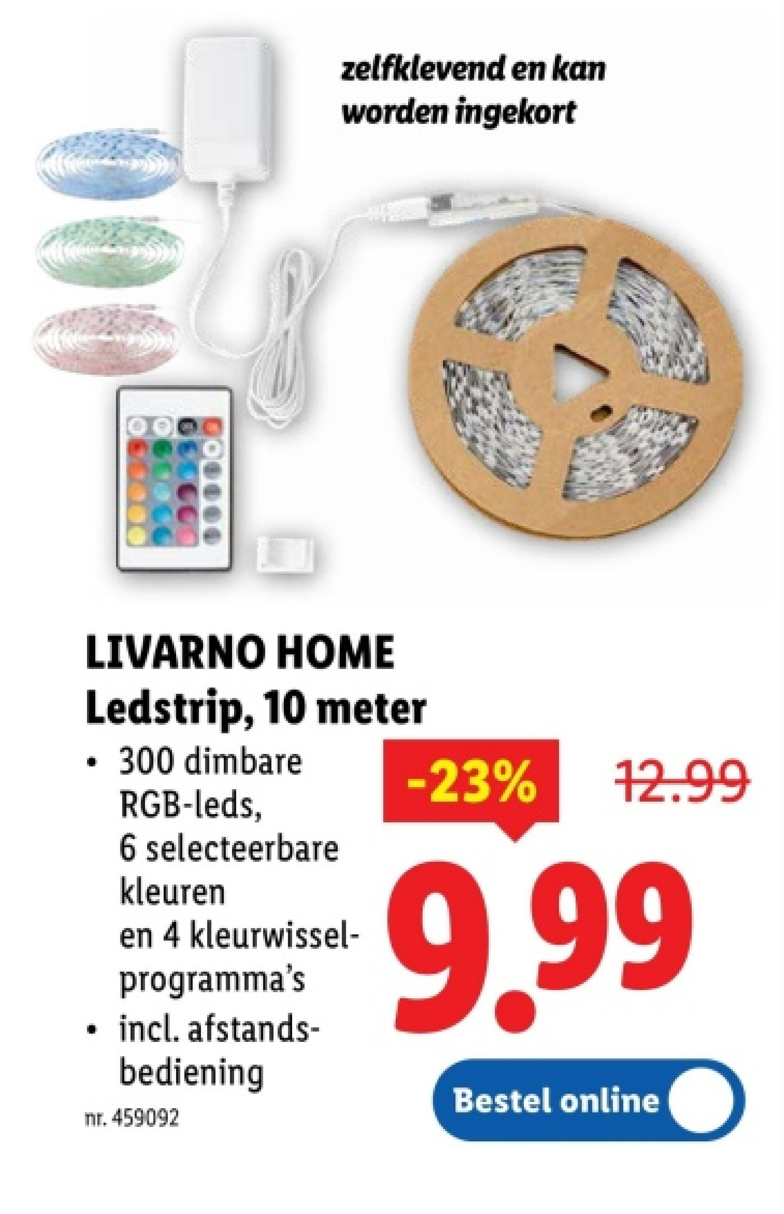 Ledstrip, 10 meter