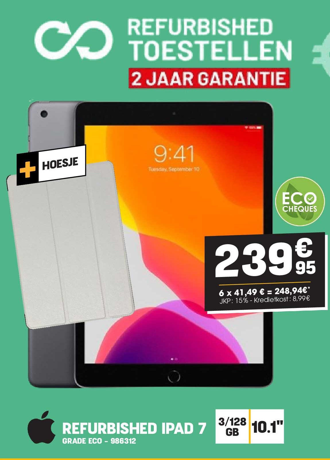 Apple REFURBISHED IPAD 7 GRADE ECO