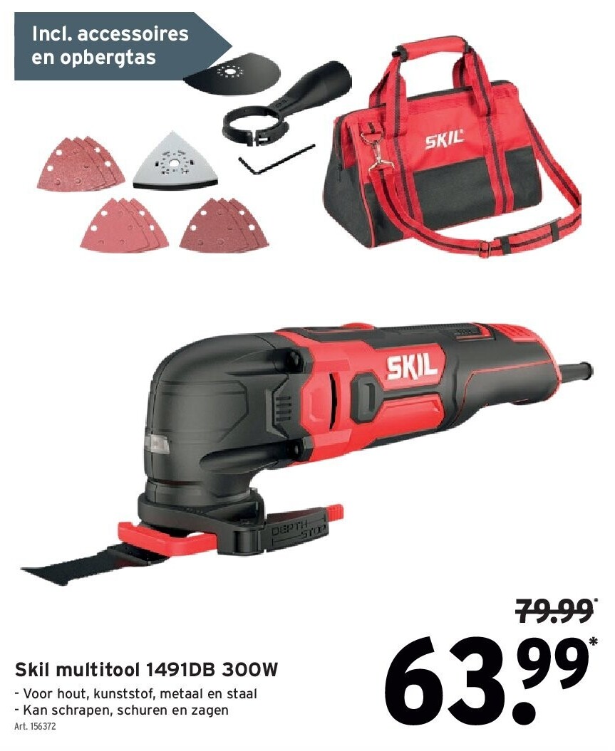 Skil multitool 1491DB 300W