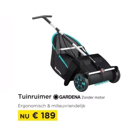 Tuinruimer GARDENA Zonder motor