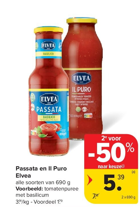 Passata en Il Puro Elvea