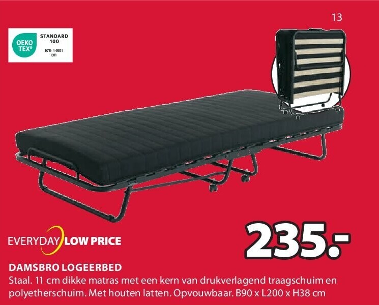 DAMSBRO LOGEERBED
