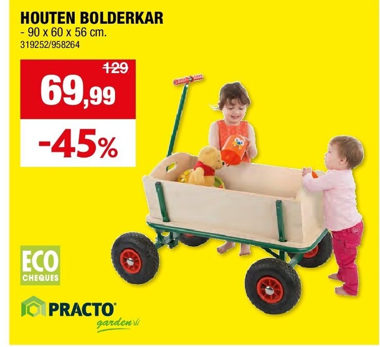 HOUTEN BOLDERKAR