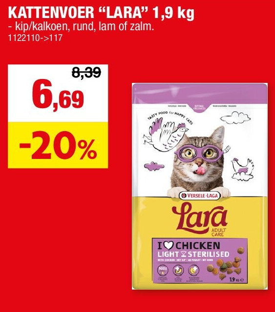 KATTENVOER “LARA” 1,9 kg