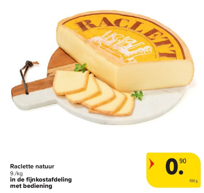 Raclette natuur