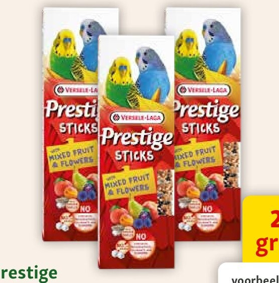 Prestige Sticks voor vogels 60 g