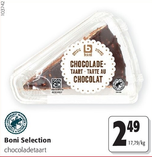 Boni Selection chocoladetaart