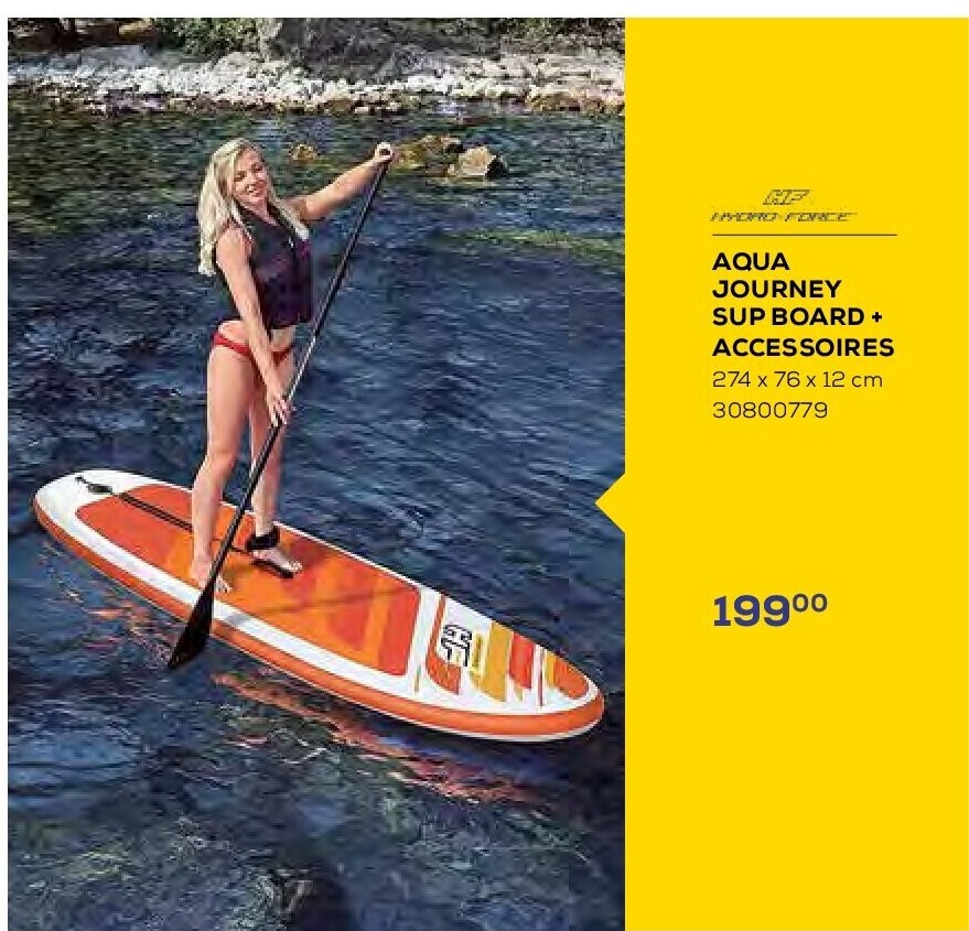 AQUA JOURNEY SUP BOARD + ACCESSOIRES