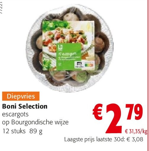 Boni Selection escargots
