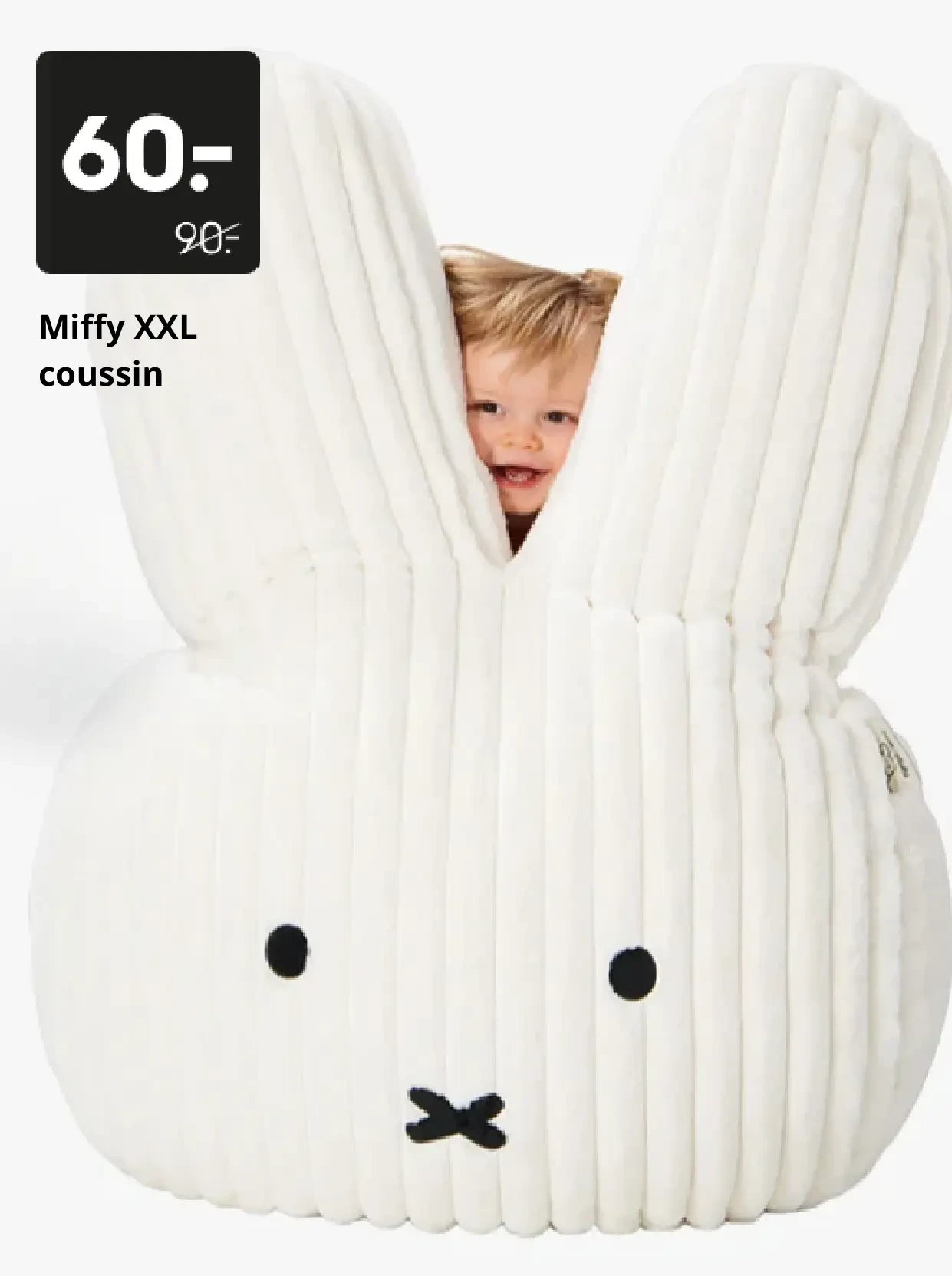 Miffy XXL coussin