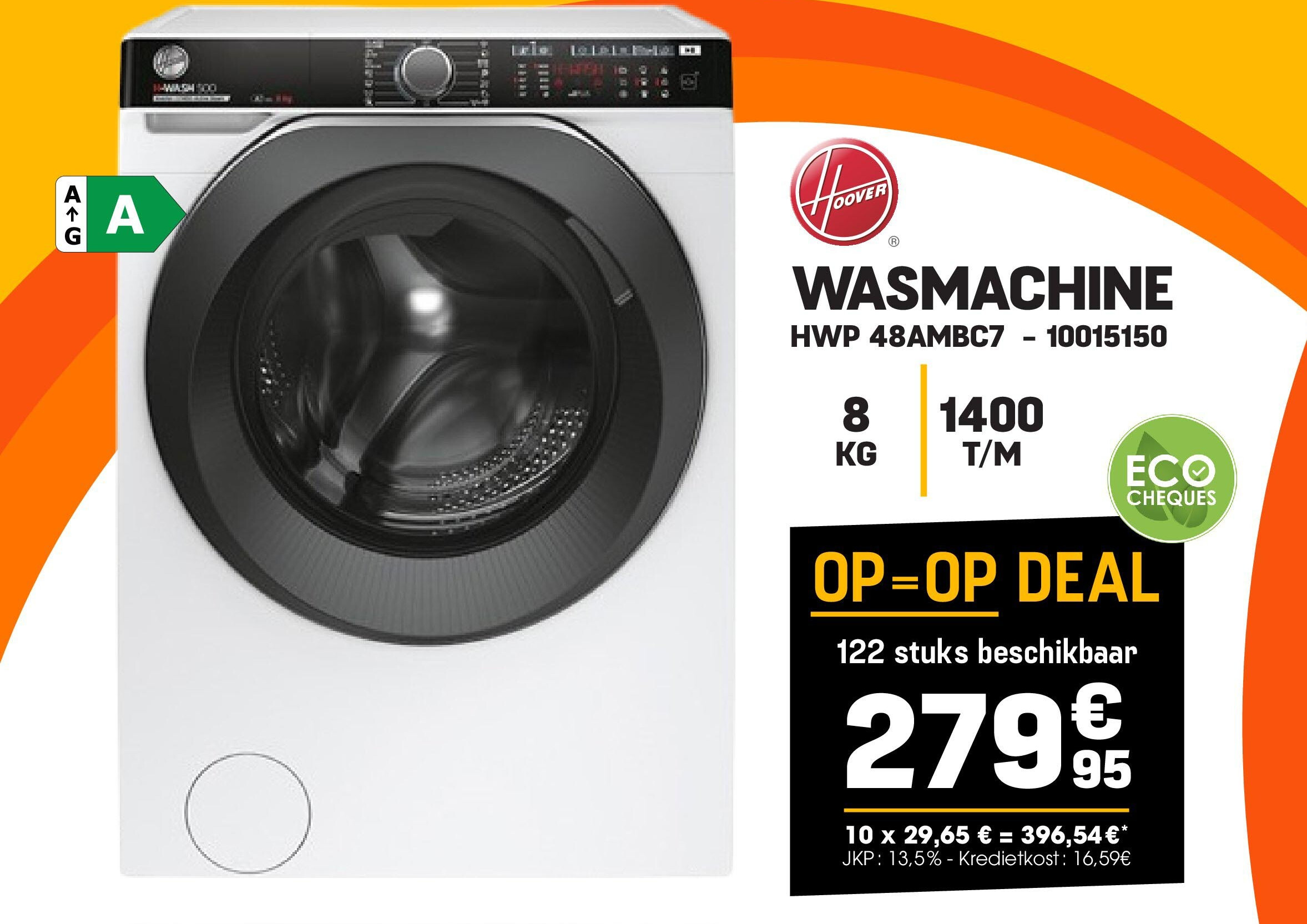 WASMACHINE HWP 48AMBC7
