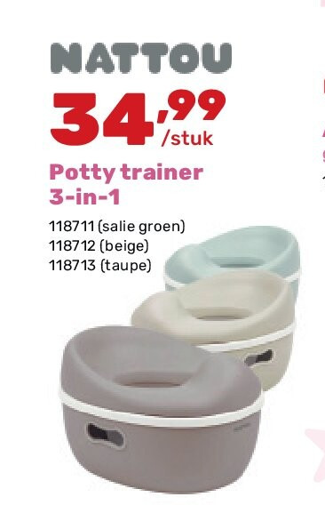 Potty trainer 3-in-1